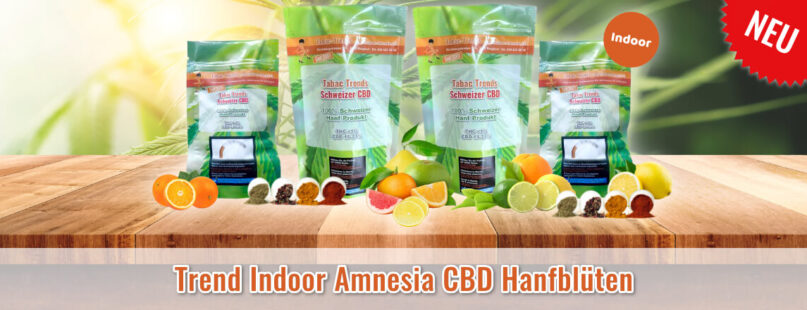 Trend Indoor Amnesia CBD Hanfblüten