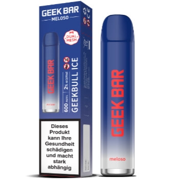 Geek Bar Meloso Geekbull Ice 600 Puffs - 2% Nikotin