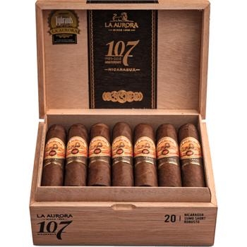 La Aurora 107 Anniversary Nicaragua Short Robusto