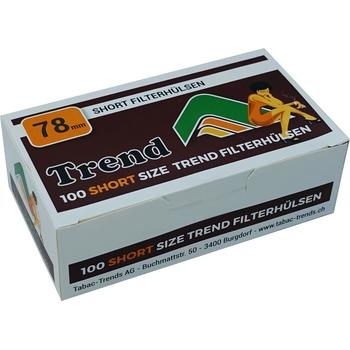 Trend Short 78mm Filterhülsen, 5 x 100Stk. - Tabac-Trends